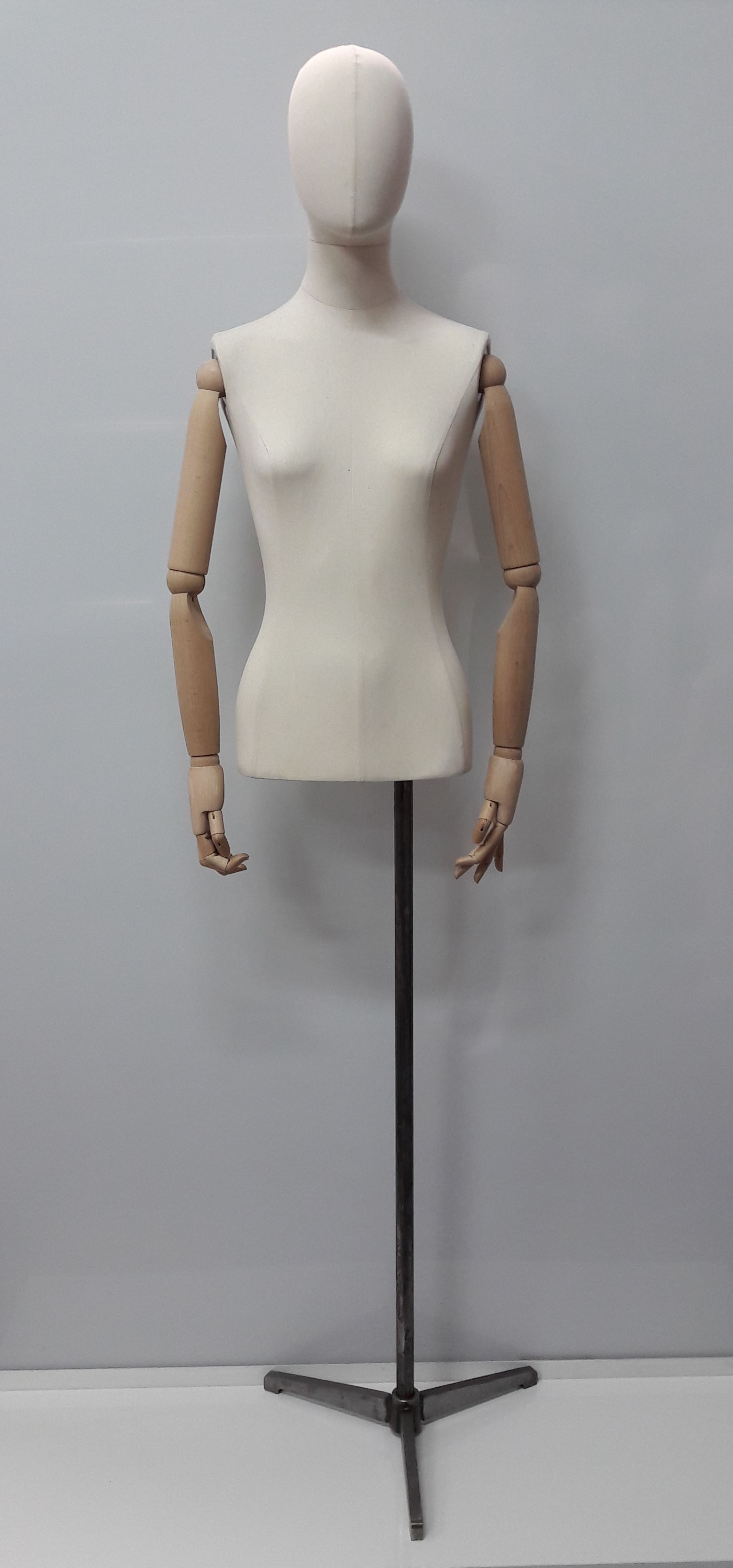 Manichino Donna Eurotondisplay - Altezza 175 Cm | Bianco Opaco | Testa Removibile